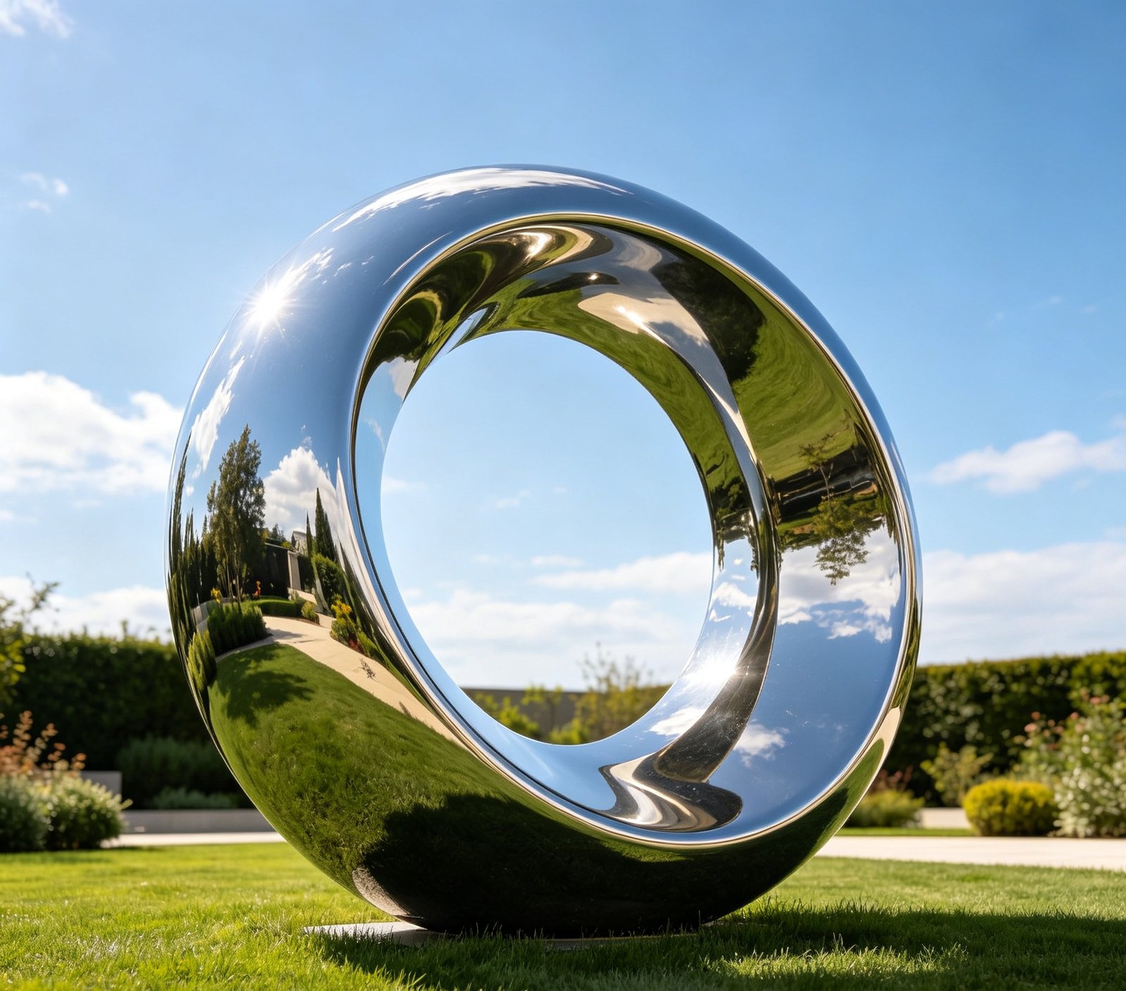 Tilted stainless torus