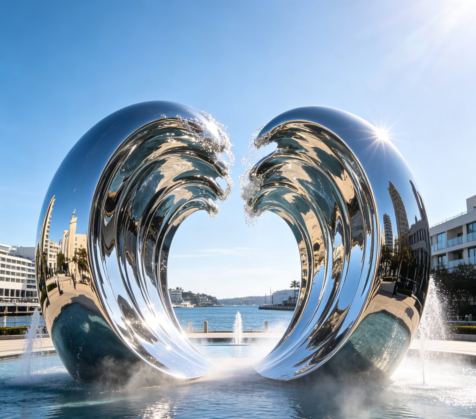 Twin stainless waves